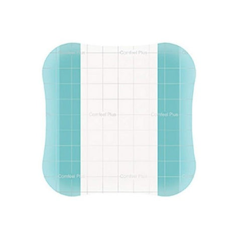 Coloplast, Hydrocolloid Dressing Comfeel  Plus Transparent 4 X 4 Inch Square Sterile, Box Of 10 Coloplast