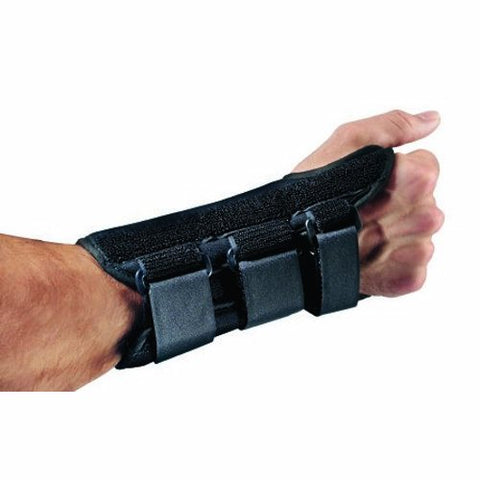 DJO, Wrist Brace Aluminum Foam Spandex Plastic Left Hand Black Small 79-87293, Count of 1