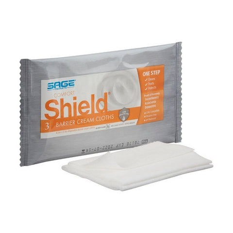 Sage, Incontinence Care Wipe Unscented, Case Of 100