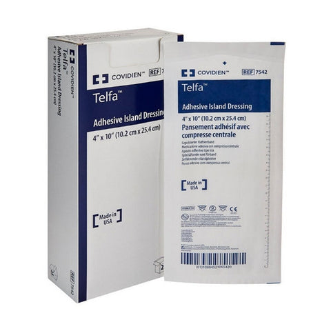 Cardinal, Adhesive Dressing 4 X 10 Inch Sterile, Box Of 25