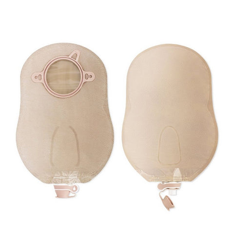 Hollister, Urostomy Pouch Beige Two-Piece System 9 Inch Length 2-3/4 Inch Stoma Drainable, Box Of 10