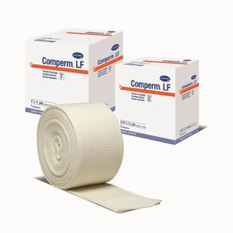 Hartmann Usa Inc, Tubular Support Bandage Comperm  3 Inch X 11 Yard Standard Compression Pull On Natural Size D NonSte, Box Of 1