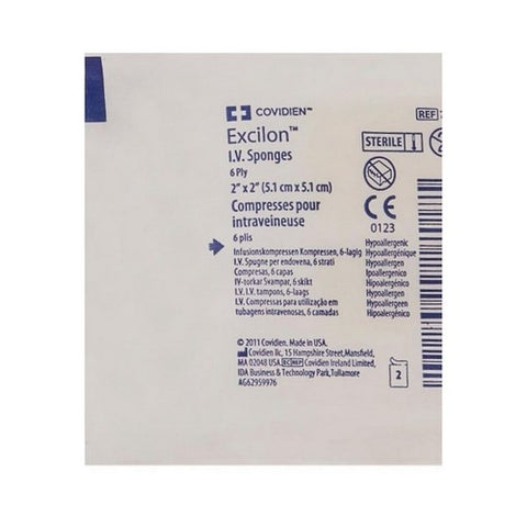 Excilon, I.V. Sponge 2 X 2 Inch 6-Ply Sterile, 1 Pack