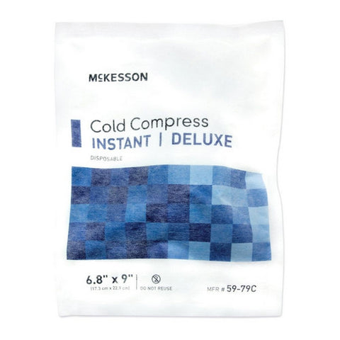 McKesson, Instant Cold Pack McKesson Deluxe General Purpose Large 6.8 X 9 Inch Soft Cloth Disposable, Count of 1