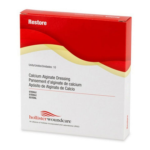 Hollister, Calcium Alginate Dressing Restore 2 X 2 Inch Square Calcium Alginate Sterile, Box Of 10