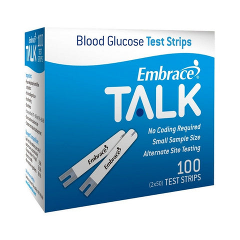 Embrace, Embrace Talk Meter Strips, Box Of 1