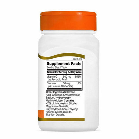 21st Century, Vitamin C, 500 Mg, 110 Tabs 21st Century