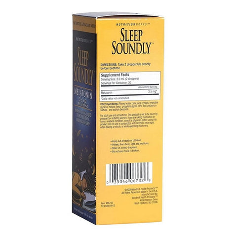 Sleep Soundly, Melatonin, 60 ml