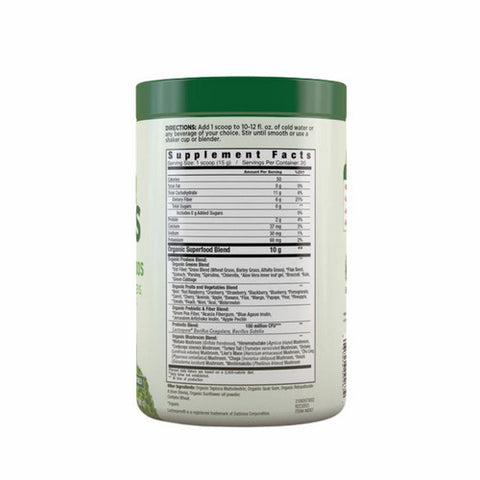 Country Farms, Super Greens Drink Mix Natural, 280 Grams