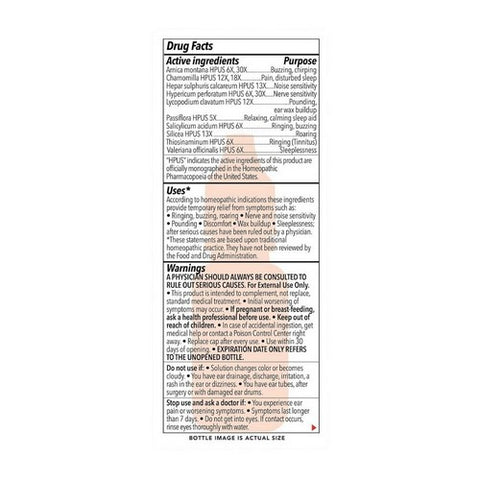 The Relief Products, Ring Relief Ear Drops PM, 10 ml