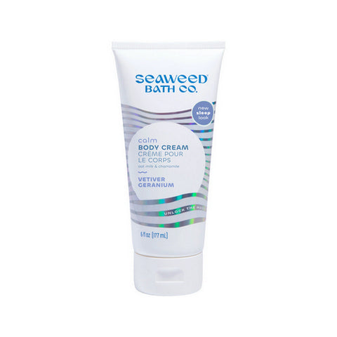 Sea Weed Bath Company, Body Cream Sleep Calm, 6 Oz