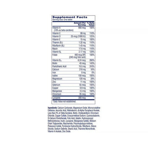 One A Day, Men'S Complete Multivitamin, 100 Tabs One A Day