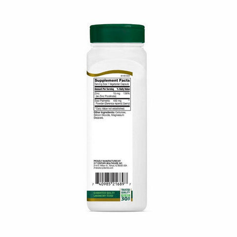 21st Century, Saw Palmetto, 450 mg, 200 Veg Caps 21st Century