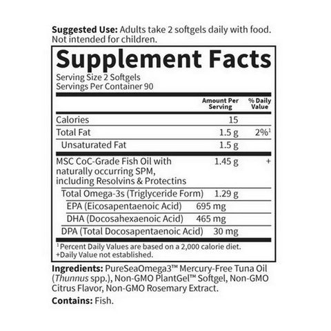 Garden of Life, Dr. Formulated Advanced Omega, Lemon, 180 Softgels