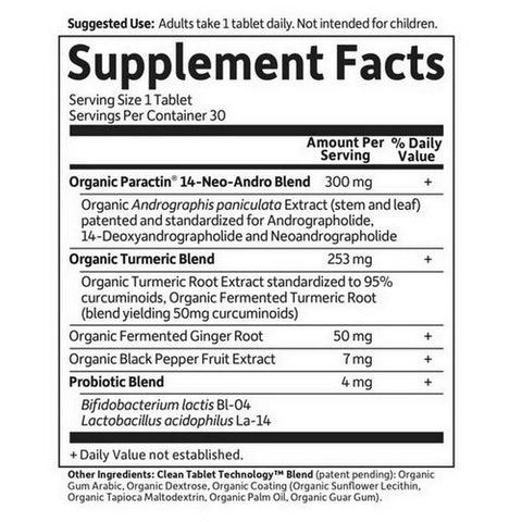 Garden of Life, Organics Turmeric Pain Relief, 30 Vegan Tabs