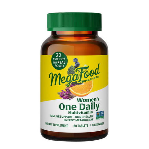 MegaFood, Women's One Daily Multivitamins, 60 Tabs