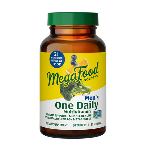 MegaFood, Men’s One Daily Multivitamin, 30 Tabs