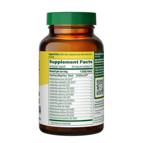 MegaFood, Megaflora Probiotic Original, 30 Caps MegaFood