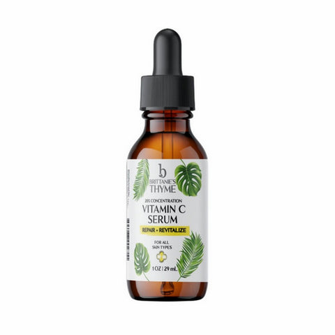 Brittaine's Thyme, Facial Serum Vitamin C, 1 Oz