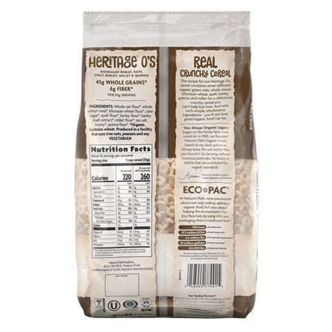 Natures Path, Organic Heritage O's Cereal, 32 Oz(Case Of 6) Natures Path