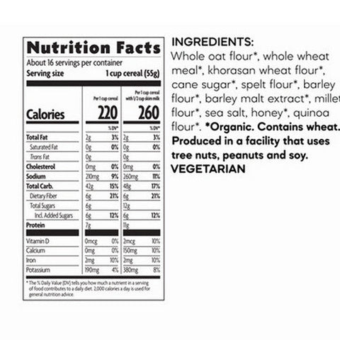 Natures Path, Organic Heritage O's Cereal, 32 Oz(Case Of 6) Natures Path