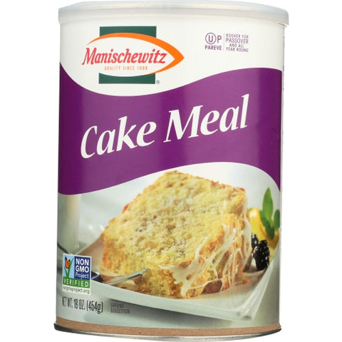 Cake Meal Canister Case of 12 X 16 Oz by Manischewitz