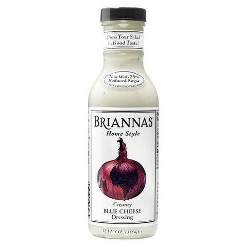 Briannas, Home Style Dressing True Blue Cheese, 12 Oz(Case Of 6)