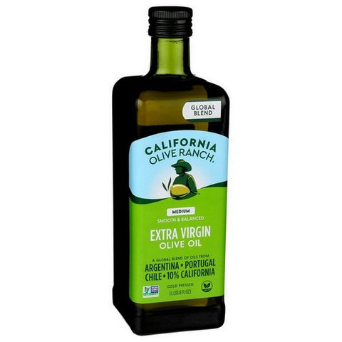 California Olive Ranch, Everyday California Extra Virgin Olive Oil, 1 Litre(Case Of 6)