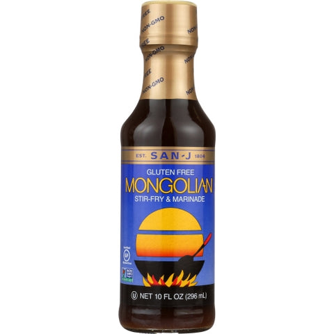 Sauce Beef Mongolian Gf Case of 6 X 10 Oz by San J