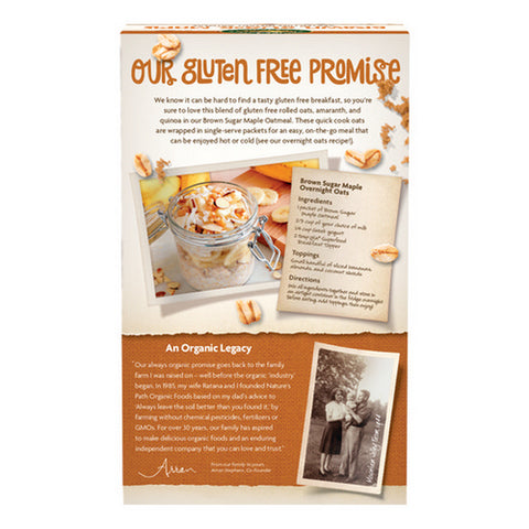 Natures Path, Organic Brown Sugar Maple, 11.3 Oz(Case Of 6)