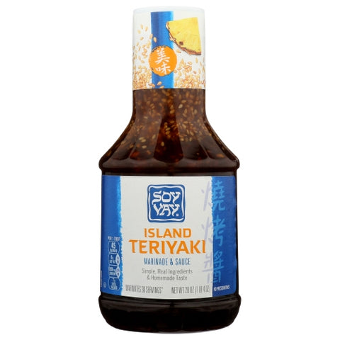 Sauce Island Teriyaki Case of 6 X 20 Oz by Soy Vay