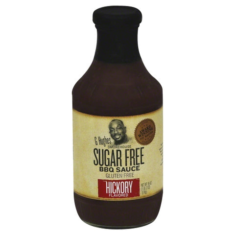 Sauce Bbq Sf Hickory Case of 6 X 18 Oz by G Hughes