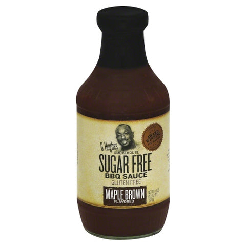 Sauce Bbq Sf Maple Brwn Case of 6 X 18 Oz by G Hughes