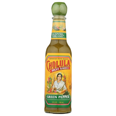 Sauce Hot Grn Pppr Case of 12 X 5 Oz by Cholula