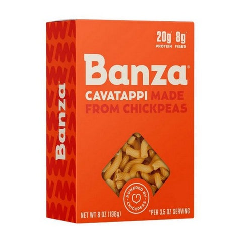 Banza, Chickpea Pasta  Cavatappi, 8 Oz(Case Of 6)