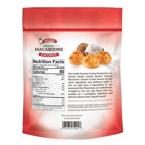 Jennies, Macaroon Bite Cran Goji, 5.25 Oz(Case Of 6)