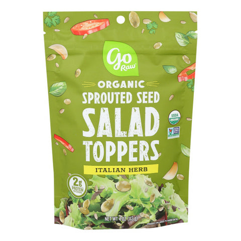 Go Raw, Go Raw Salad Topper Italian Herbal Sprouted, 4 Oz(Case of 6)