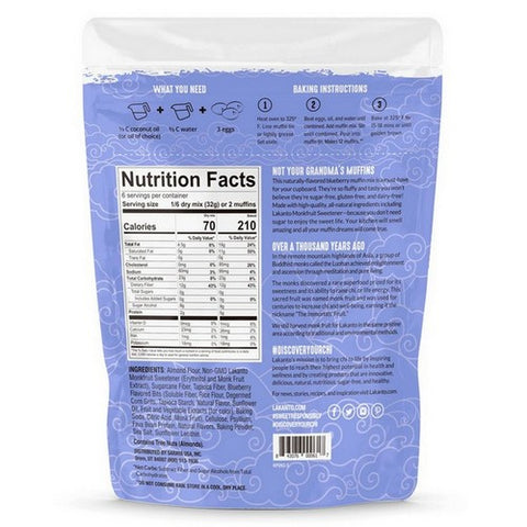 Lakanto, Mix Baking Blubrry Muffin, 6.77 Oz(Case Of 8)