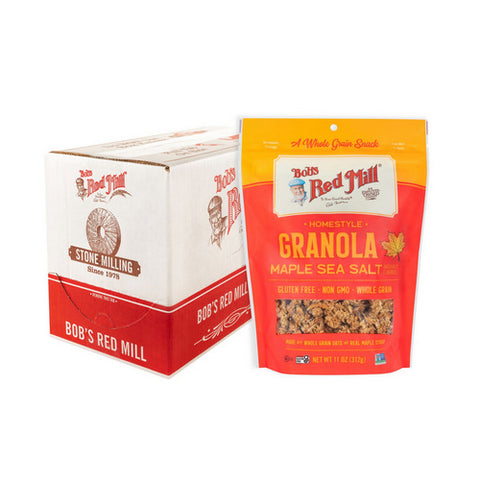 Bobs Red Mill, Homestyle Granola Maple Sea Salt, 11 Oz(Case Of 6)