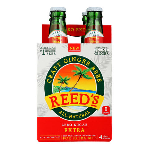 Soda 4Pk Xtra Gngr Beer Case of 6 X 48 Oz by Reeds