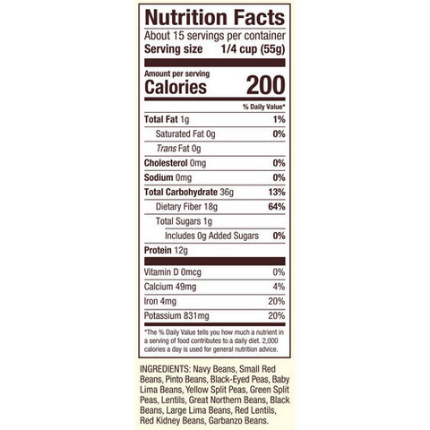 Bobs Red Mill, 13 Bean Soup Mix, 29 Oz(Case Of 4)