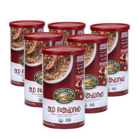 Natures Path, Organic  Old Fashioned Oatmeal, 18 Oz(Case Of 6)
