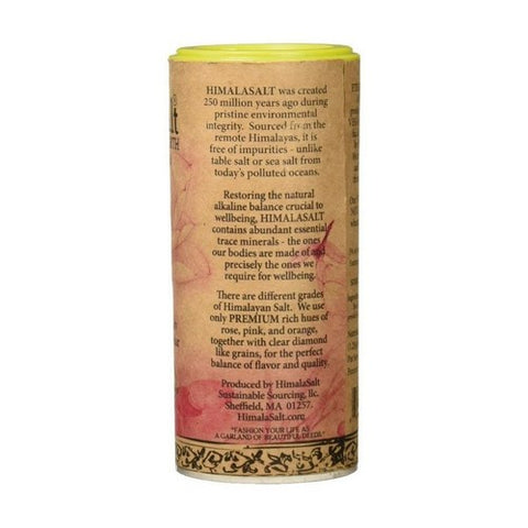 Himala Salt, Primordial Himalayan Sea Salt Fine Grain Shaker, 6 Oz