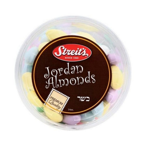 Streits, Jordan Almonds Candy, 14 Oz(Case Of 6)
