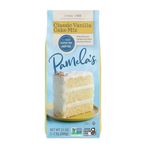 Pamela's Products, Mix Cake Gfwf Nd Clsc Van, 21 Oz(Case Of 6)