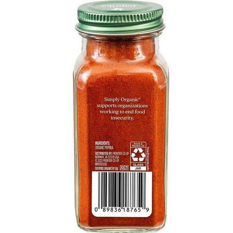 Simply Organic, Organic Paprika Ground, 2.96 Oz(Case Of 6)