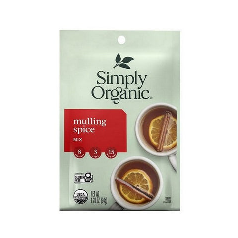 Simply Organic, Organic Mulling Spice, 1.2 Oz(Case Of 8)