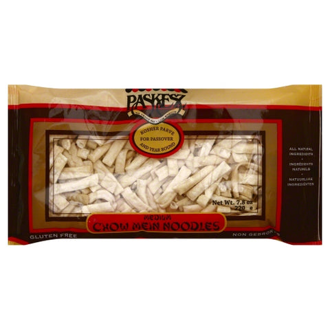 Paskesz, Noodle Chow Mein Med, 7.85 Oz(Case Of 12)
