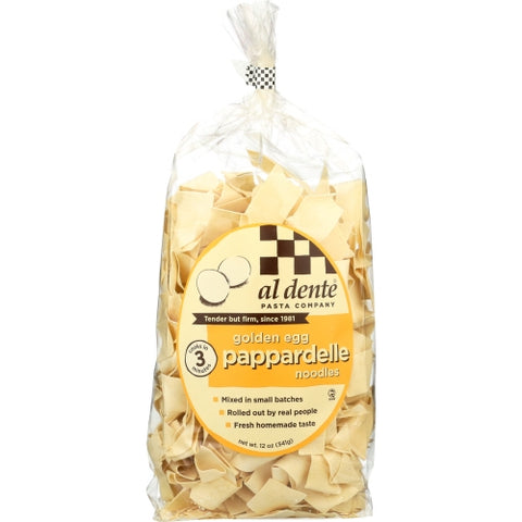Al Dente, Pasta Ppprdlle Egg, 12 Oz(Case Of 6)