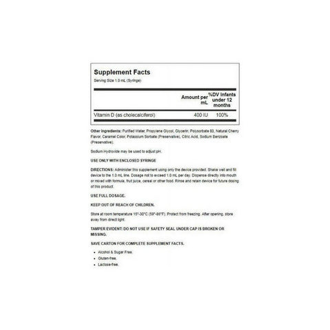 B Protected, Pedia D-Vite Drops, 50 ml